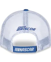 Men's Stewart-Haas Racing Team Collection Royal and White Chase Briscoe Highpoint.com Adjustable Hat