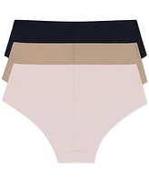 Dkny Women's 3-Pk. Litewear Cut Anywear Hipster Underwear DK5028BP3