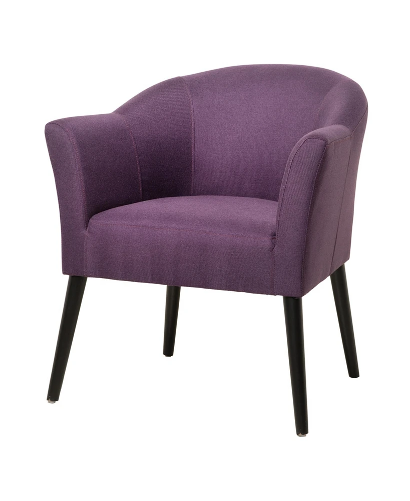 Cosette Plum Arm Chair