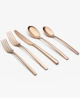 Cambridge Silversmiths Beacon Copper Mirror 20-Piece Flatware Set, Service for 4