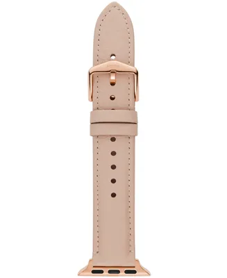 Fossil Blush Leather Band for Apple Watch, 38, 40, 41mm