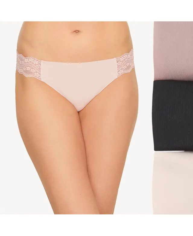 On Gossamer Women's Cabana Cotton Seamless Thong Underwear 3-Pack G2283P3 -  Macy's