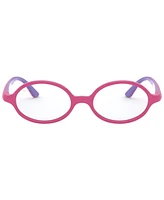 Ray-Ban Jr RY1545 Child Oval Eyeglasses - Purple