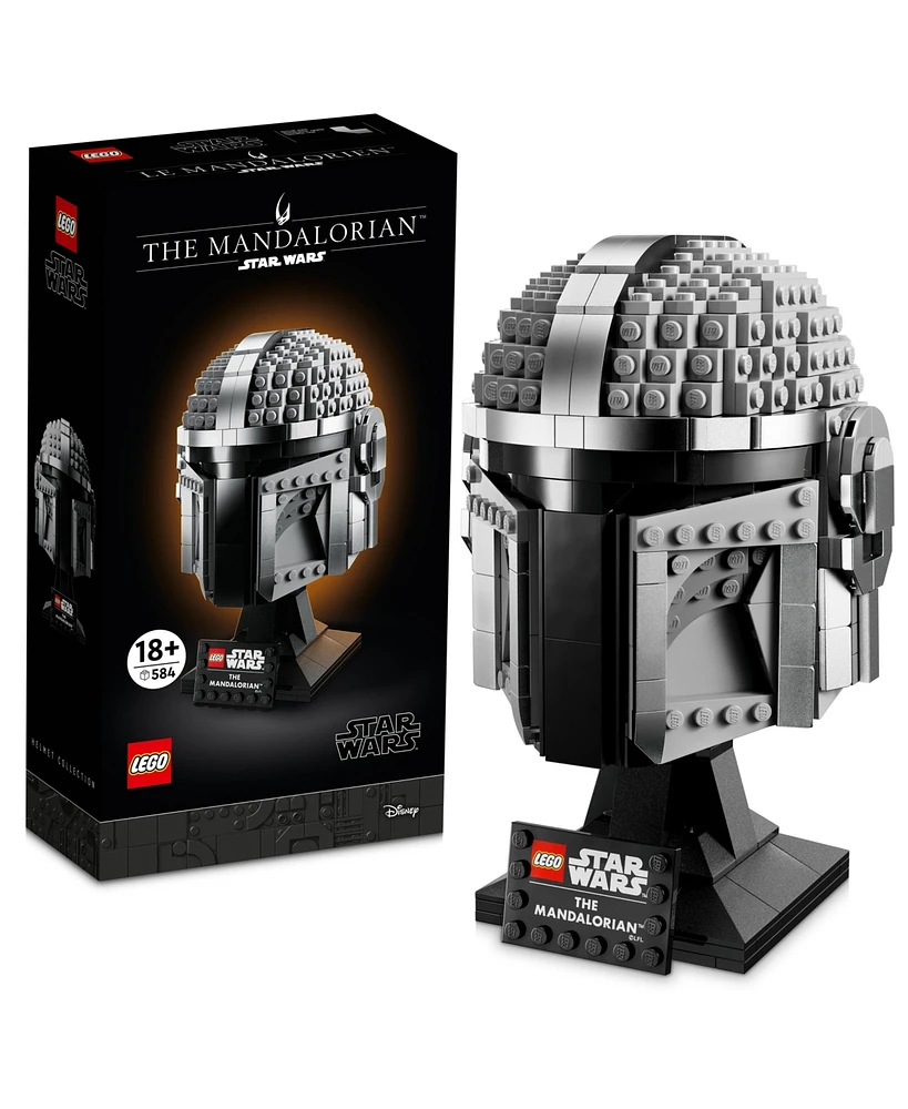 Lego Star Wars 75328 The Mandalorian Adult Toy Helmet Building Set