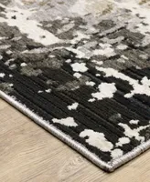 Jhb Design Veil VEI1L 2'3" x 7'6" Runner Area Rug