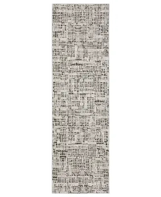 Jhb Design Veil VEI2060W 2'3" x 7'6" Runner Area Rug