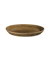 Denby Studio Craft Chestnut Coupe Dinner Plate