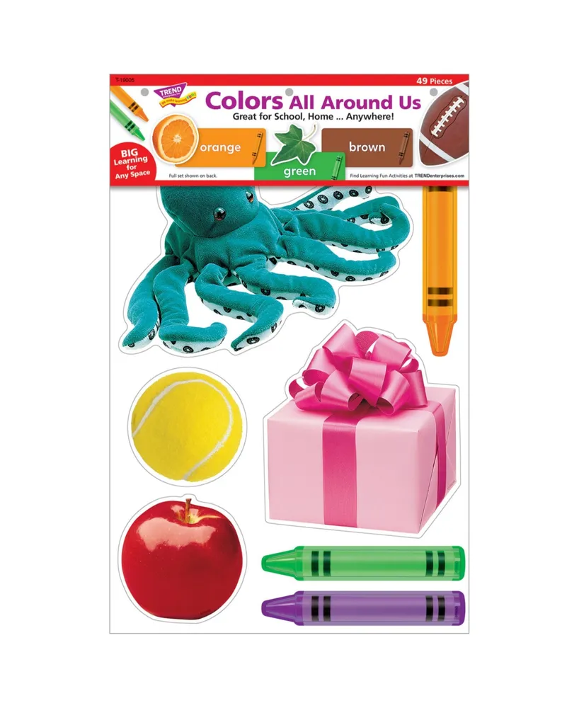 Colors All Around Us Learning Set, 49 Pieces