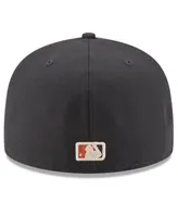 Men's New Era Graphite Washington Nationals City Connect 59FIFTY Fitted Hat