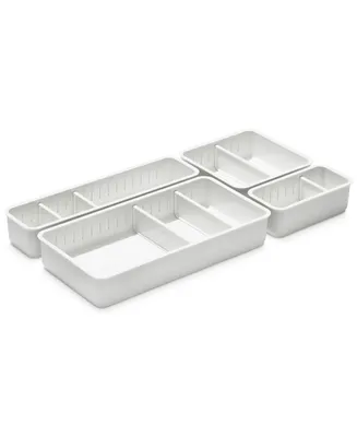 Oxo Good Grips Adjustable Drawer Bins, Set of 4