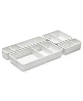 Oxo Good Grips Adjustable Drawer Bins, Set of 4