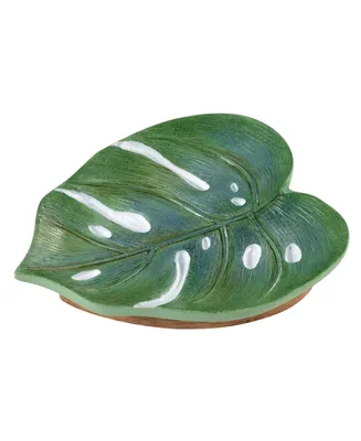 Avanti Viva Palm Leaf Cut-Out Resin Soap Dish