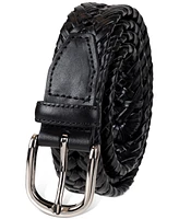 Club Room Men's Hand-Laced Braided Belt, Created for Macy's