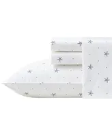 Nautica Star Spangled Coastal Cotton Percale -Piece Sheet Set