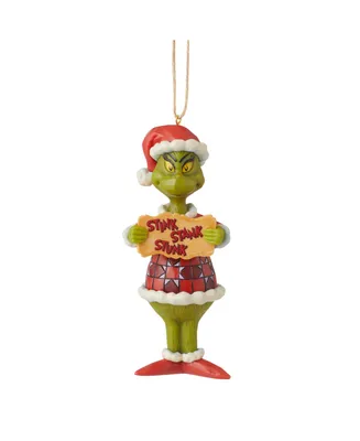 Jim Shore Stink Stank Stunk Grinch Ornament