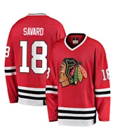 Men's Fanatics Denis Savard Red Chicago Blackhawks Premier Breakaway Retired Player Jersey