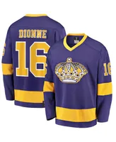 Men's Fanatics Marcel Dionne Purple Los Angeles Kings Premier Breakaway Retired Player Jersey