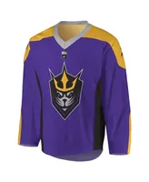 Men's Purple, Gold San Diego Seals Replica Jersey