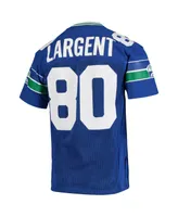 Men's Mitchell & Ness Steve Largent Royal Seattle Seahawks Authentic Retired Player Jersey