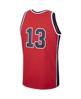 Men's Mitchell & Ness Chris Mullin Red Usa Basketball Authentic 1984 Jersey