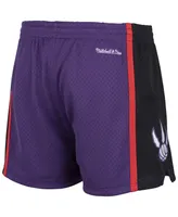 Women's Mitchell & Ness Purple Toronto Raptors Jump Shot Shorts