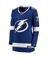 Women's Fanatics Victor Hedman Blue Tampa Bay Lightning Premier Breakaway Player Jersey