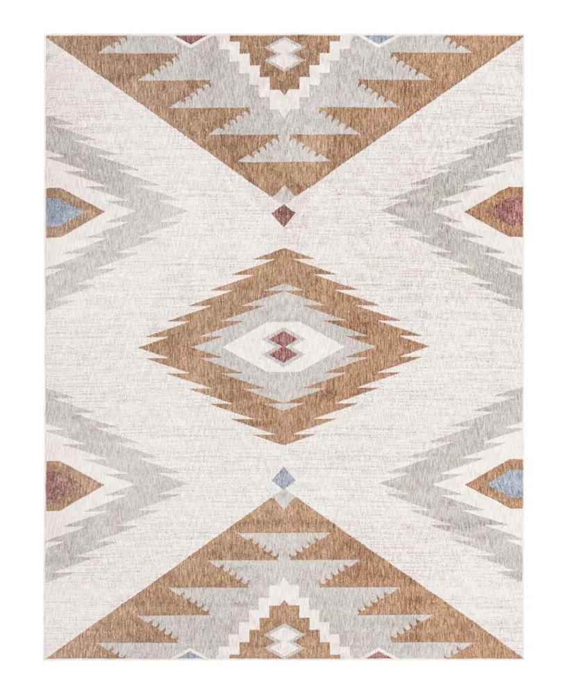 Bayshore Home Adobe ADO06 7'10" x 10' Area Rug