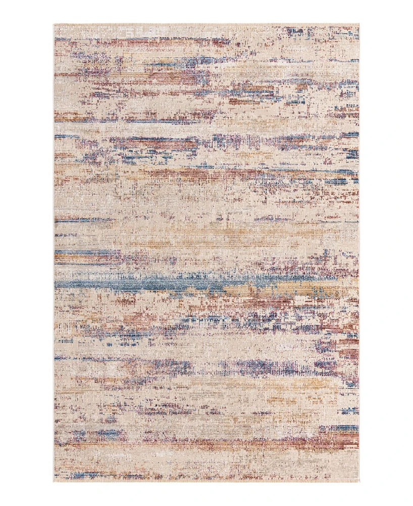 Closeout! Bayshore Home High-Low Pile Iyer IYE17 5'3" x 7'9" Area Rug