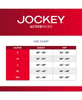 Jockey Active Microfiber 2.5" Trunk - 3 Pack