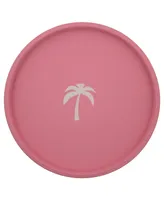 Pastimes 14" Round Palm Tree Serving Tray