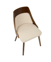 Lumisource Anabelle Mid-Century Modern Dining Accent Chair