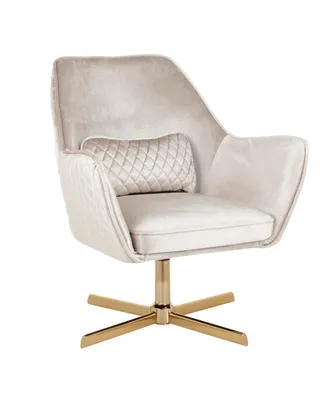 Lumisource Diana Contemporary Lounge Chair - Gold