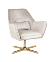 Lumisource Diana Contemporary Lounge Chair - Gold