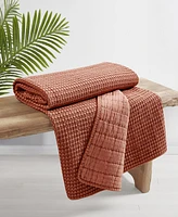 Levtex Mills Waffle Stitched Quilted Throw, 60" x 50"