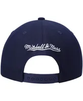 Men's Mitchell & Ness Navy Denver Nuggets Ground 2.0 Snapback Hat