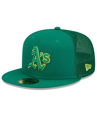 Men's New Era Green Oakland Athletics 2022 Batting Practice 59FIFTY Fitted Hat