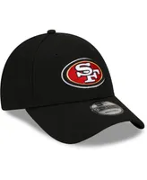 Men's New Era Black San Francisco 49ers Team The League 9FORTY Adjustable Hat