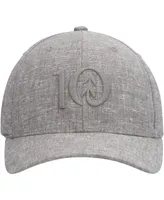Men's tentree Heathered Gray Logo Thicket Flex Hat- Dnu