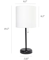 LimeLights Stick Lamp with Charging Outlet