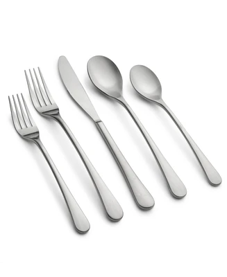 Cambridge Silversmiths Xyla Satin Flatware Set, 20 Piece
