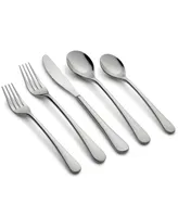 Cambridge Silversmiths Xyla Mirror Flatware Set, 20 Piece - Silver