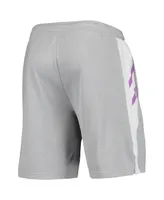 Men's Concepts Sport Gray Los Angeles Lakers Stature Shorts