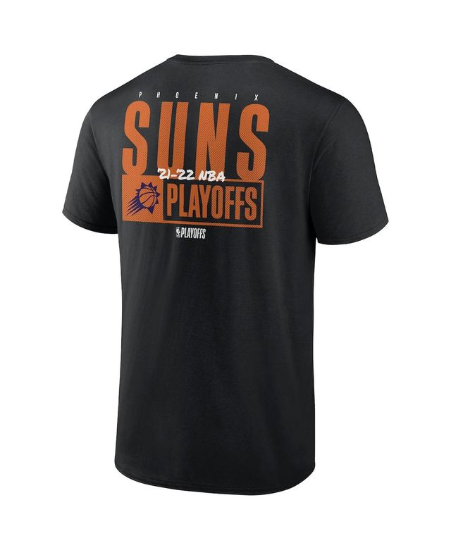 Men's Fanatics Black Phoenix Suns 2022 Nba Playoffs Dunk T-shirt