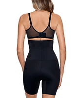 Miraclesuit Shapewear Women's Modern Miracle High-Waist Thigh Slimmer with Lycra FitSense print technology 2569