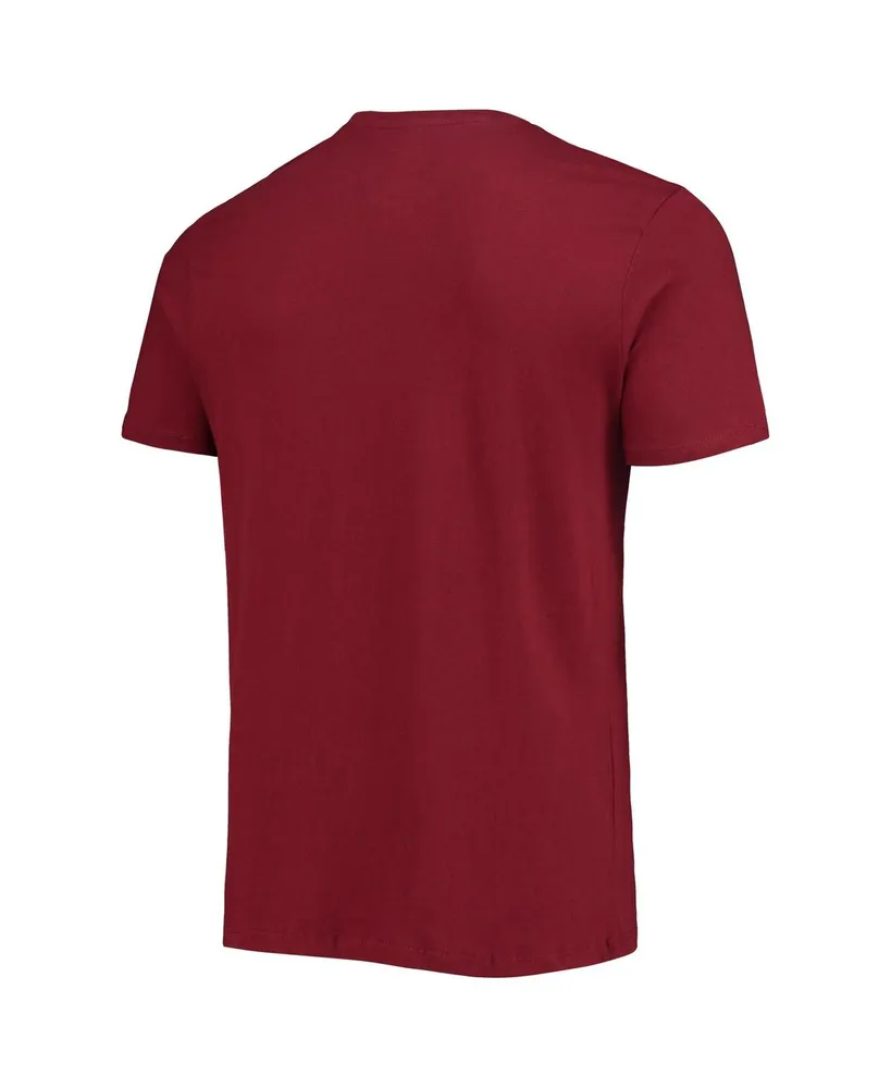 Men's '47 Brand Burgundy Washington Commanders Logo Imprint Super Rival T-shirt