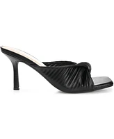 Journee Collection Women's Greer Pleated Sandals