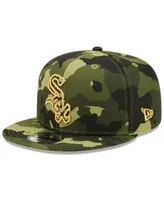 Men's New Era Camo Chicago White Sox 2022 Armed Forces Day 9FIFTY Snapback Adjustable Hat