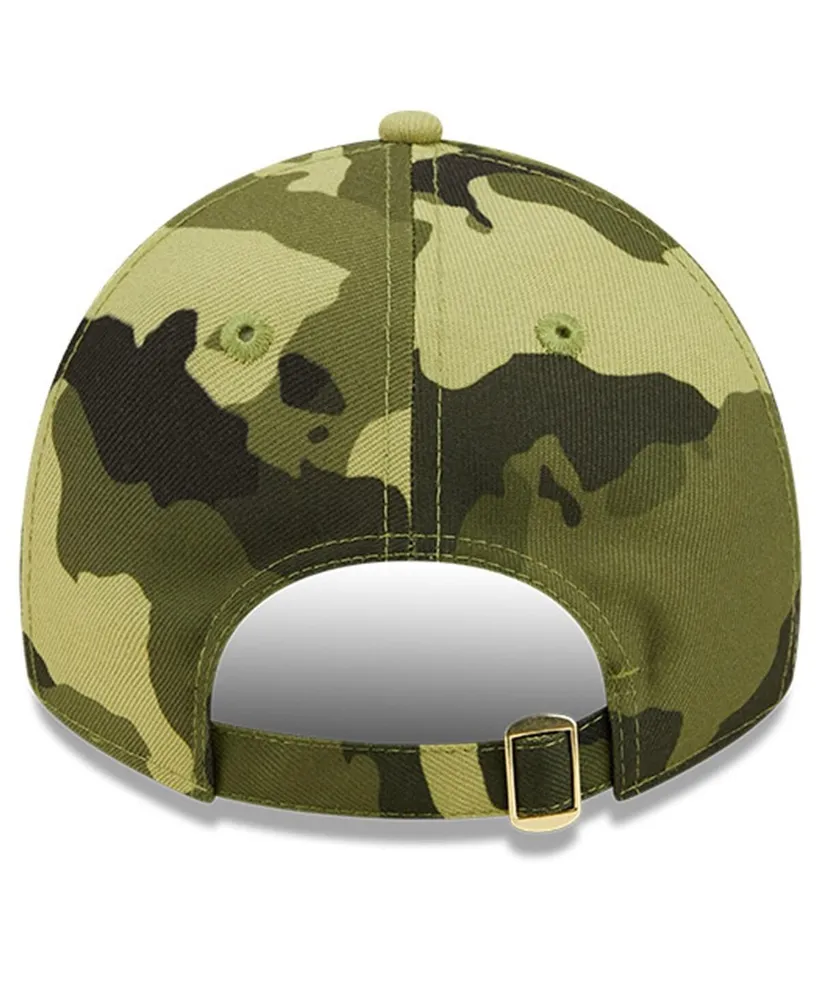 Men's New Era Camo Oakland Athletics 2022 Armed Forces Day 9TWENTY Adjustable Hat