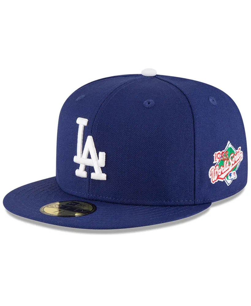 Men's New Era Navy Los Angeles Dodgers 1988 World Series Wool 59FIFTY Fitted Hat