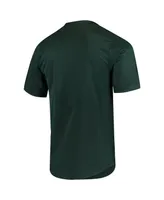 Men's Nike Green Michigan State Spartans Vapor Untouchable Elite Full-Button Replica Baseball Jersey